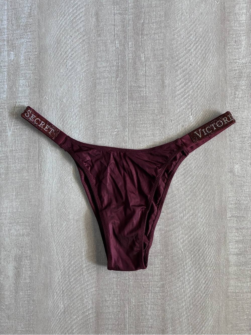 Victoria’s Secret Shine Strap Brazilian Panty Medium